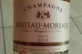 Champagne Brateau-Moreaux. Brut rosé