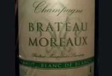 Champagne Brateau-Moreaux. Blanc de blancs