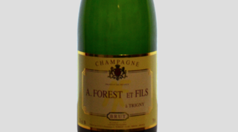 Champagne A. Forest & Fils. Brut