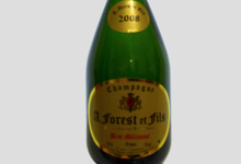 Champagne A. Forest & Fils. Millésime