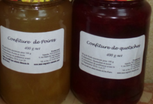 Champagne Hubert Potaufeux. Confiture de quetsches