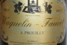 Champagne Waquelin Fauvet. Brut tradition