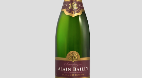 Champagne Alain Bailly. Cuvée grande réserve Extra-dry