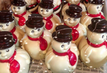 Boulangerie Majoulet Frères. Bonhomme de neige