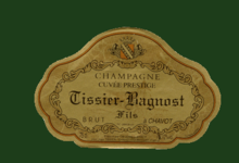 Champagne Tissier Bagnost Fils. Champagne millésimé