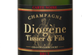 Champagne Diogène Tissier & Fils. Carte noire