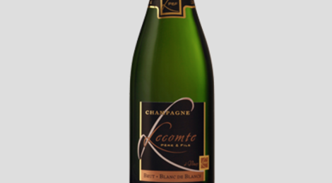 Champagne Lecomte Père et Fils. Cuvée blanc de blancs