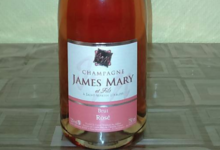 Champagne James Mary & Fils. Brut rosé