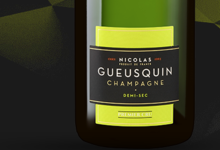 Champagne Nicolas Gueusquin. Tradition demi-sec premier cru