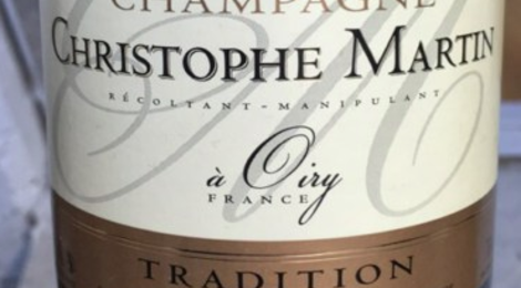 Champagne Christophe Martin. Tradition brut