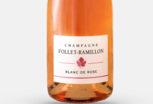 Champagne Follet-Ramillon. Blanc de rose