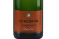 Champagne Chaudron. Grande réserve demi-sec
