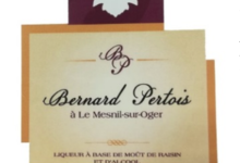Champagne Bernard Pertois. Ratafia de Champagne