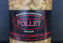 Boucherie CA Pollet. Cassoulet au confit de canard