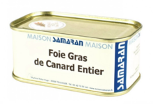 Maison Samaran. Foie gras de canard entier