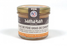 Maison Samaran. Bloc de foie gras de canard