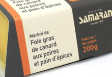 Foie Gras poires / pain d'épice