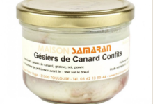 Maison Samaran. Gésiers de canard confits