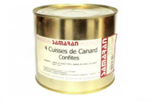 Maison Samaran. Quatre Cuisses de Canard confites