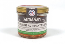 Maison Samaran. Pâté de fritons au Piment d'espelette