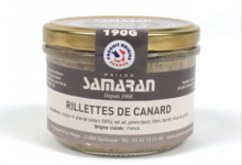 Maison Samaran. Rillettes 10% canard