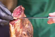 Jambon fumé de Sanglier sauvage tranché
