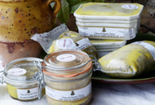 Baron de Roquette Buisson. Foie gras de canard entier mi-cuit en lobe