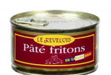 Le Revélois. Paté Fritons de Canard Gras