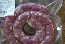 Conserverie du Lauragais. Saucisse de canard fraiche