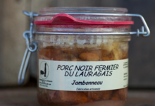 Conserverie du Lauragais. Jambonneau de porc noir