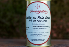 Conserverie du Lauragais. Caille fourrée au foie gras