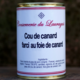 Conserverie du Lauragais. Cou farci au foie gras