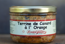 Conserverie du Lauragais. Terrine de canard à l'orange