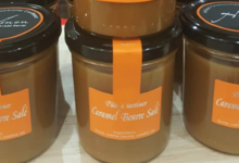 Pâtisserie Ninon. Pâte à tartiner caramel beurre salé