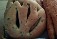 Maison Serres. Fougasse aux olives