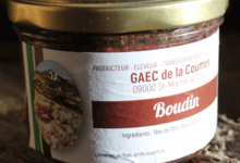 Gaec de La Coumes. Boudin en verrine