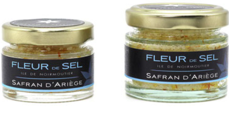 Safran de Pyrène. Fleur de sel au safran