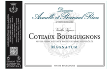 Domaine Rion Armelle Et Bernard. Coteaux Bourguignons "cuvée Magnatum"