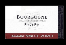 Domaine Arnoux-Lachaux. Bourgogne Pinot fin