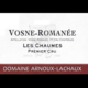 Domaine Arnoux-Lachaux. Vosnes-Romanée Les Chaumes 1er cru
