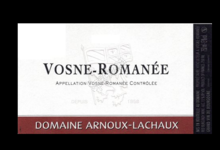 Domaine Arnoux-Lachaux. Vosnes-Romanée
