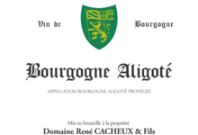 René Cacheux et Fils. Bourgogne aligoté