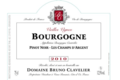 Domaine Bruno Clavelier. Bourgogne pinot noir "Les Champs d’Argent"
