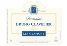 Domaine Bruno Clavelier. Vin de table (Chardonnay) "Les Glapigny"