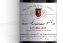 Domaine François Confuron Gindre. Vosne-Romanée 1er cru "Les Brûlées"