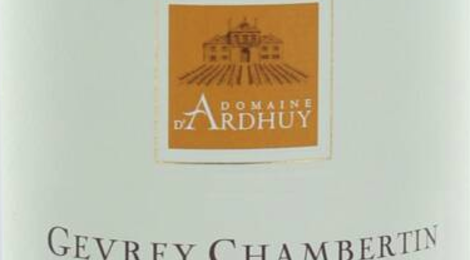 Domaine D'Ardhuy. Gevrey Chambertin