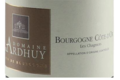 Domaine D'Ardhuy. Bourgogne Côte d'Or « Les Chagniots » Pinot Noir