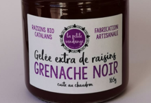 La petite vendange. Gelée extra de raisin, grenache noir