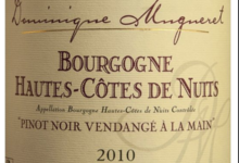 Domaine Dominique Mugneret. Bourgogne Hautes-Côtes de nuits