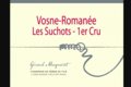 Domaine Gérard Mugneret. Vosne Romanée Les Suchots – 1er Cru